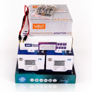 پک 4کاناله دوربین مداربسته فول اچ دی گارانتی دار
